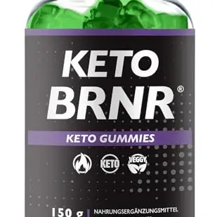 BRNR KETO Gummies 2025 | Für den Stoffwechsel | 60 Stück