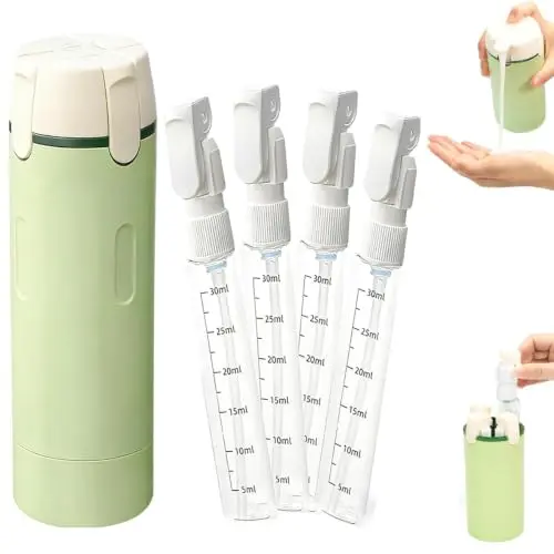 Generisch 4-in-1-Reiseflaschen-Set, auslaufsicher & wiederverwendbar