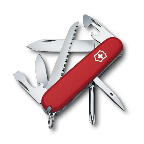 Victorinox Schweizer Taschenmesser Hiker, Multitool mit 13 Funktionen