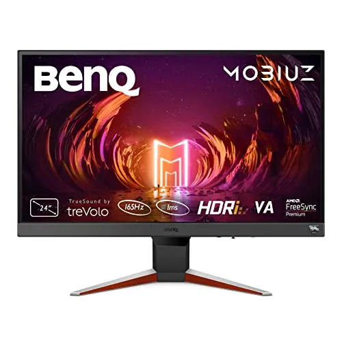 BenQ MOBIUZ EX240N 24 Zoll FHD Gaming Monitor, 165Hz, AMD FreeSync, HDR10, Integrierte Lautsprecher