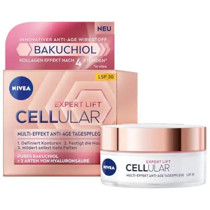 NIVEA Cellular Expert Lift Anti-Age Tagespflege, feuchtigkeitsspendend mit LSF 30 (50 ml)