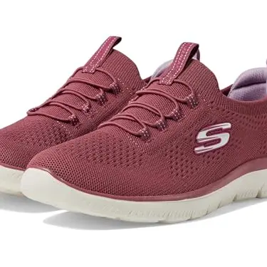Skechers Summits Top Player Damen Sneakers in Grau, Größe 39.5 EU