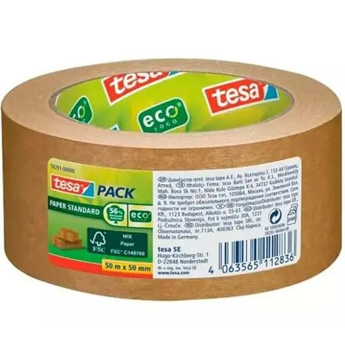 tesa braunes Klebeband, 6 Stück