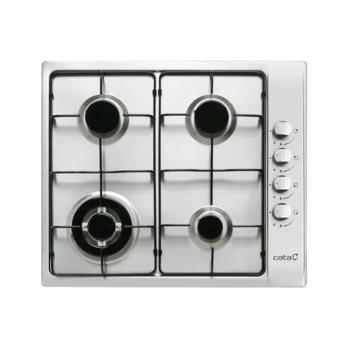 CATA Gaskochfeld Keramik 20000 g INOX