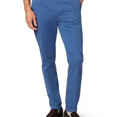 Tommy Hilfiger Herren Chino Hose Harlem Tapered Fit, Blau (Aegean Sea), 29W/34L