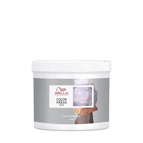 Wella Professionals Color Fresh Mask Lilac Frost – Haarkur zur Farbauffrischung für helles Haar – 500 ml