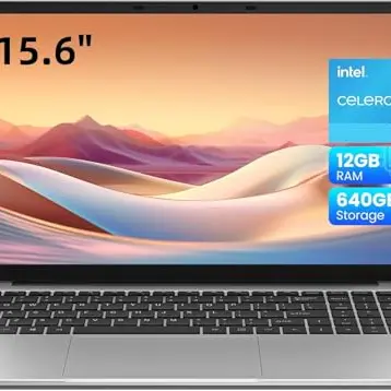 jumper Laptop 15,6 Zoll FHD, 12 GB RAM, 128 GB eMMC + 512 GB SSD, Prozessor 5305U