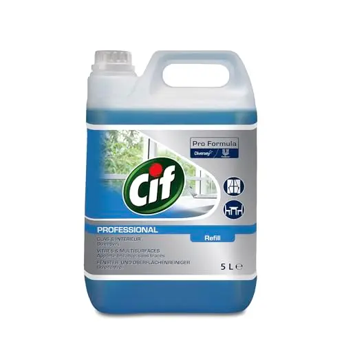 Cif Professional Glas- und Flächenreiniger, universell einsetzbar, 5 L