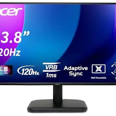 Acer EK241Y 23,8 Zoll Full HD Monitor mit 120Hz und AdaptiveSync