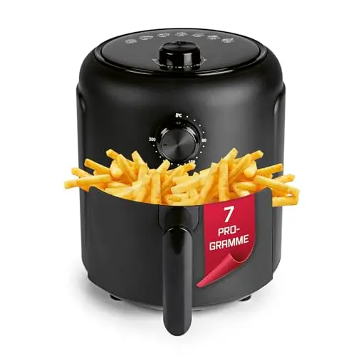 GOURMETmaxx Airfryer 2,3L mit Timer & Touchscreen – Frittieren nahezu ohne Öl, 1000 W