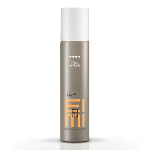 Wella EIMI Super Set Haarlack – Starkes Fixierspray mit UV-, Feuchtigkeits- und Hitzeschutz – 75 ml