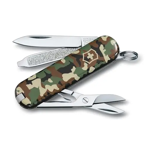 Victorinox Classic SD Schweizer Taschenmesser, Multitool mit 7 Funktionen