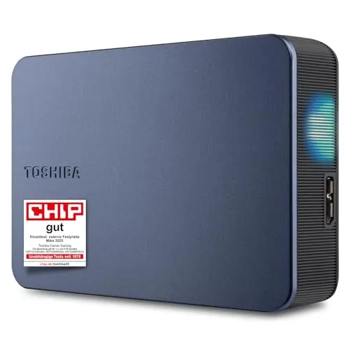Toshiba Canvio Gaming 4TB Externe Festplatte für Konsole &amp; PC