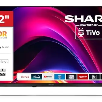 Sharp 32 Zoll Smart TV mit HDR, HD-Auflösung und Triple-Tuner