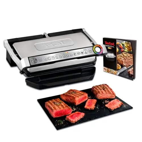 Tefal OptiGrill+ XL Kontaktgrill – 9 Programme, manueller Modus