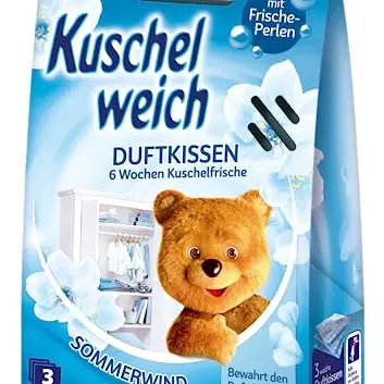 Duftkissen Sommerwind - Kuschelweich Duftsäckchen für bis zu 6 Wochen Frische