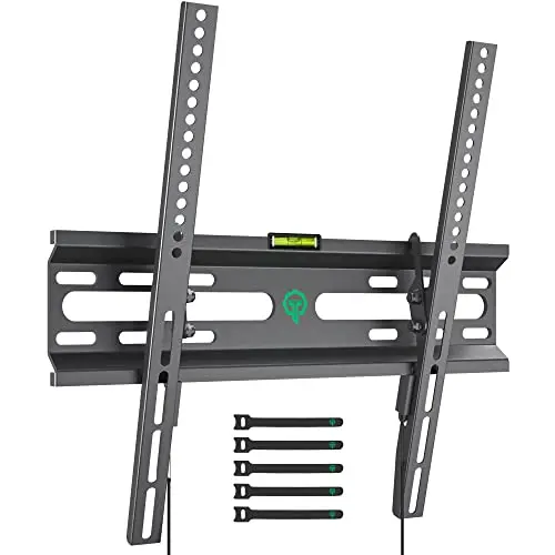 TIPTOP Gear TV Wandhalterung für 32-55 Zoll Fernseher, neigbar, robuste Halterung, bis 45 kg, max. VESA 400 x 400 mm