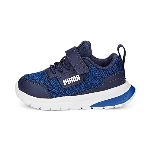 PUMA Unisex Baby Evolve Street Sneaker, Navy White, Größe 20 EU