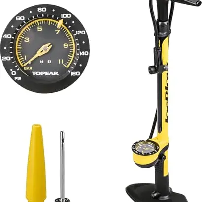 Topeak Joe Blow Sport III Standpumpe - Gelb