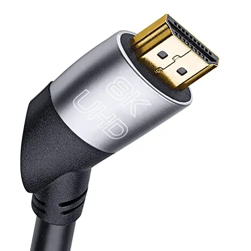 OEHLBACH Easy Connect UHD HDMI-Kabel - 2m schwarz - 8K 60Hz, 4K 120Hz, Dolby Vision, Dynamic HDR