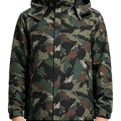 ACCNUO Herren Regenjacke Wasserdicht & Atmungsaktiv - Freizeit, Wandern & Bergsteigen