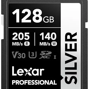 Lexar Silver SD-Karte 128 GB