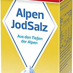 Bad Reichenhaller Marken JodSalz, reines Alpensalz aus Natursole, 500 g