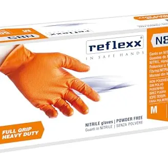 Reflexx N85 Nitrilhandschuhe, Vollgriff, Heavy Duty