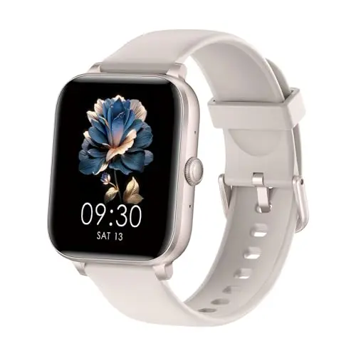 Smartwatch für Herren und Damen, 1.85'' HD, Bluetooth-Anruf, 130+ Sportmodi, IP68 wasserdicht, Fitness Tracker für Android und iOS