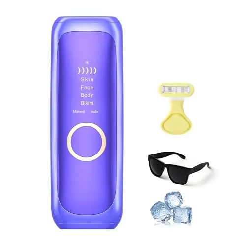 IPL Haarentfernung für Frauen & Männer – Schmerzfrei & dauerhaft, für Körper, Gesicht, Beine, Arme & Bikinizone