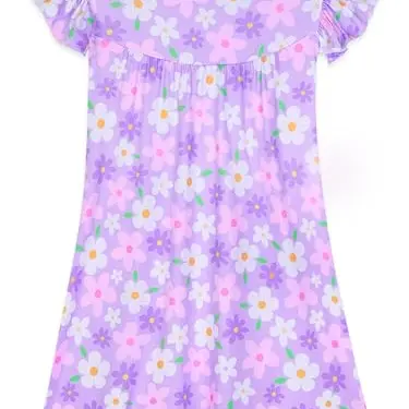MHJY Mädchen Nachthemd Prinzessin Kleid Pyjama Einhorn Schlafanzug für 3-10 Jahre