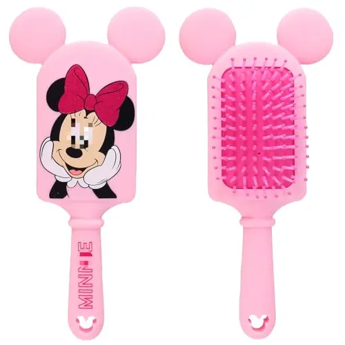 Min-nie Haarbürste für Locken und lange Haare, sanftes Entknoten für alle Haartypen