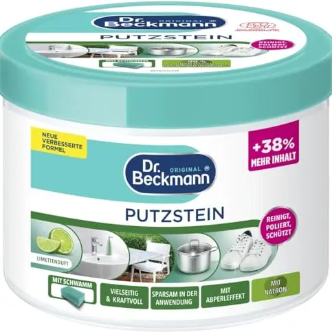 Dr. Beckmann Putzstein Universalreiniger mit Schwamm | 550 g