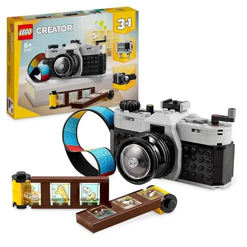 LEGO Creator 3in1 Retro Kamera Spielzeug für Kinder ab 8 Jahren