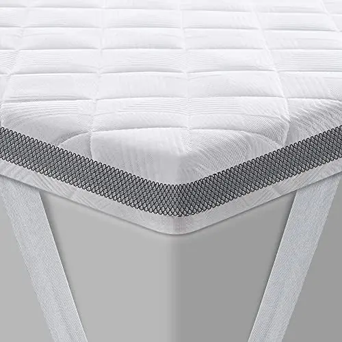 BedStory Topper 120x200cm - Bequemer Kaltschaum Matratzentopper für Boxspringbetten und Schlafsofas