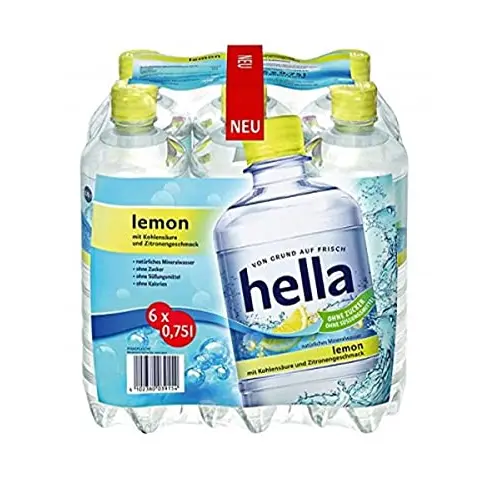 Hella Lemon Limonade, 6er Pack (6 x 0,75 l)