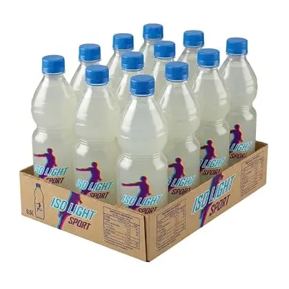ISOLIGHT SPORT | Isotonisches Sportgetränk Grapefruit, 12 x 0,5 L PET-Flaschen