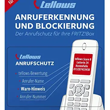 tellows Anrufschutz für Fritz!Box – Anruferkennung und Blockierung