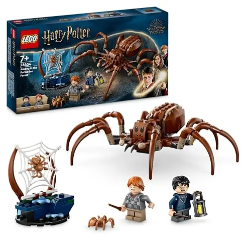 LEGO Harry Potter Aragog im Verbotenen Wald - Spielset mit 2 Minifiguren für Kinder ab 7 Jahren