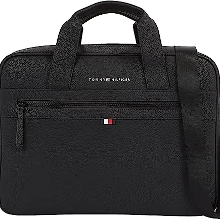 Tommy Hilfiger Herren Laptoptasche Essential 14 Zoll, Schwarz, Einheitsgröße