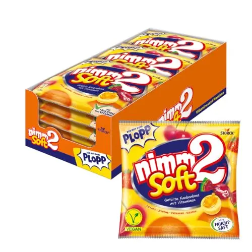 nimm2 soft, gefüllte Kaubonbons, 15 x 116 g