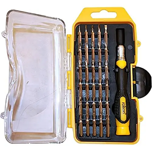 Rolson 28290 Präzisions-Schraubendreher-Set, 31 Teile