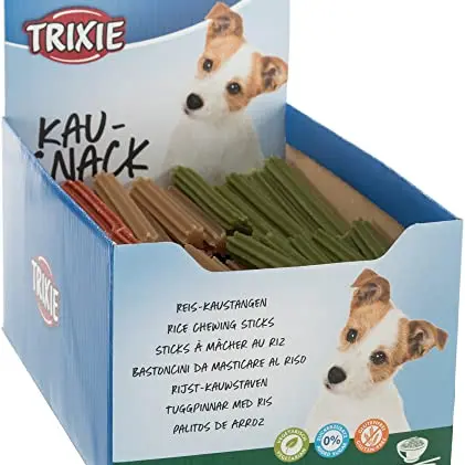 Trixie Premio Fish Chicken Stripes Hundesnack - Leckerli mit Hähnchen, ohne Zucker und Gluten - 300 g