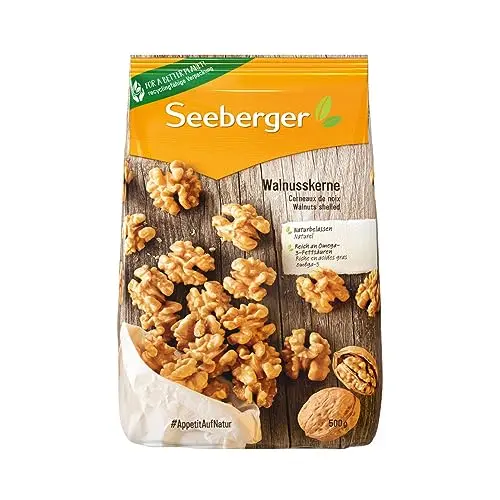 Seeberger Walnüsse - gesund und vegan, ohne Schale - ideale Zwischenmahlzeit (500 g)