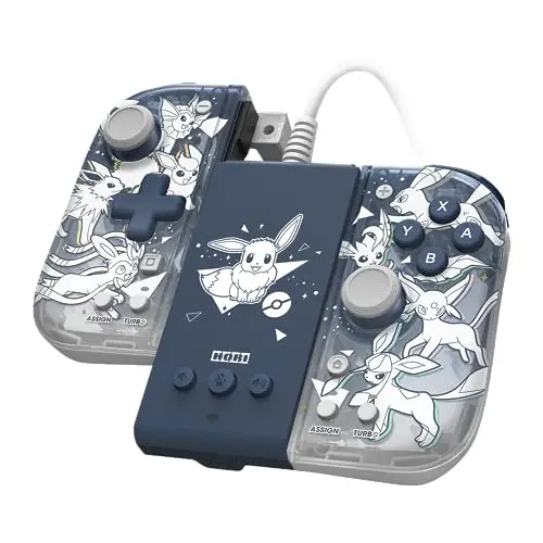 HORI Nintendo Switch Split Pad Compact Set (Eevee Evolutions) - Ergonomischer Controller für Handheld-Modus