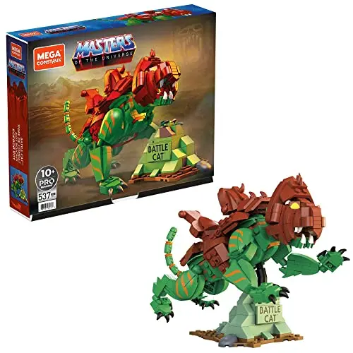 MEGA Construx Battle Cat Actionfigur - Masters of The Universe, Bauspielzeug für Kinder ab 10 Jahren