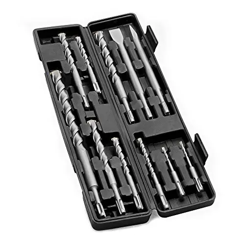 TROTEC SDS-plus Bohrer- und Meißel-Set für Bohrhammer (11-teilig)