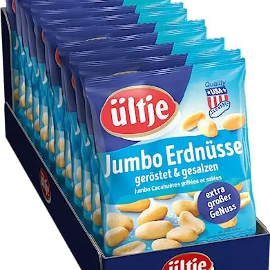ültje Jumbo Erdnüsse, geröstet und gesalzen, 200g