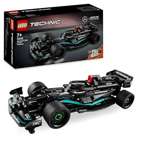 LEGO Technic Mercedes-AMG F1 W14 E Performance - Pull-Back Modell Rennwagen für Kinder ab 7 Jahren, Geschenkidee 42165