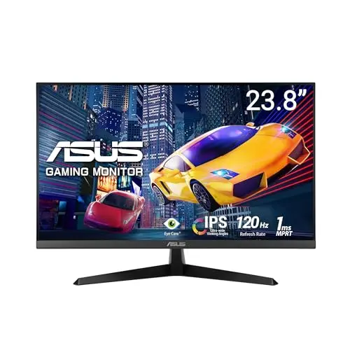 ASUS Eye Care VY249HGR - 24" Full HD Monitor - 120 Hz, 1ms - IPS Panel, AdaptiveSync, VESA